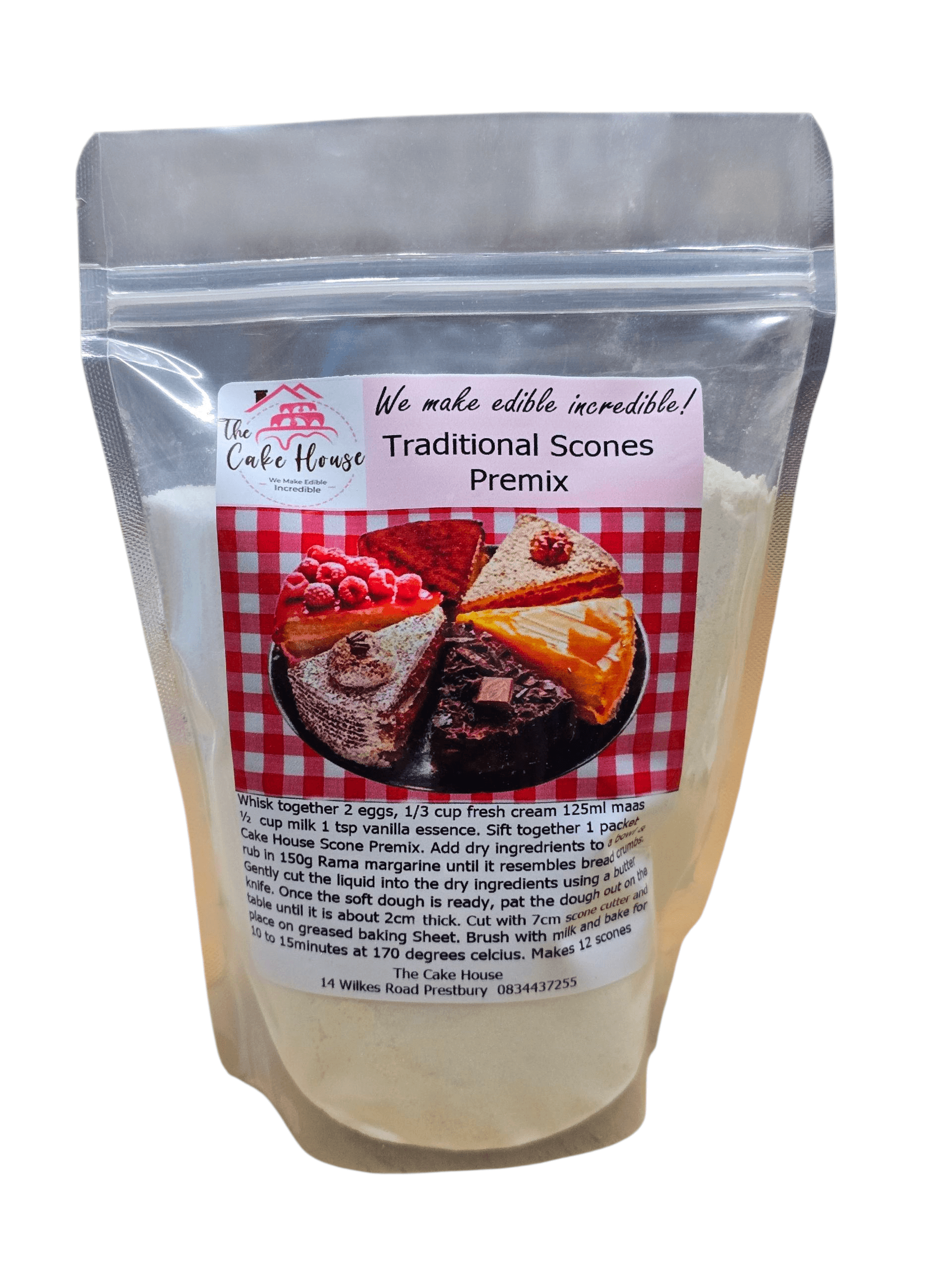 Traditional Scone Mix - Authentic British Baking Made Simple in a ready-to-use package for perfect scones.